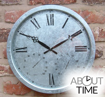 Reloj Galvanizado - 35cm - About Time™